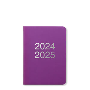 aLetts Dazzle A6 Day to a Page Diary with Appointments 2024-2025